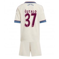 Ajax Josip Sutalo #37 Tredje sæt Børn 2025-26 Kortærmet (+ Korte bukser)